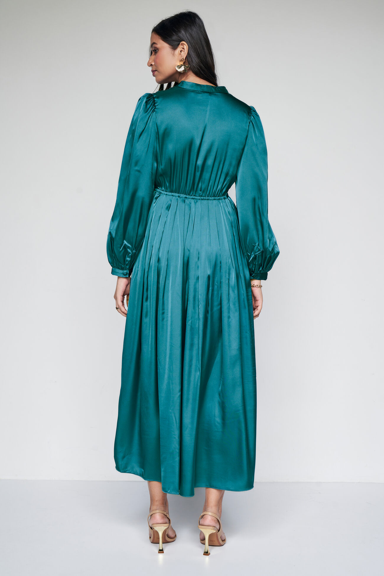 Diana Maxi Dress, Teal, image 5